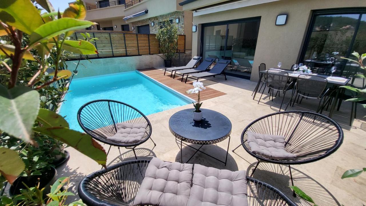 Villa Moderne De Standing Avec Piscine Privee A 400M De La Plage - 4 Chambres Conca Eksteriør bilde