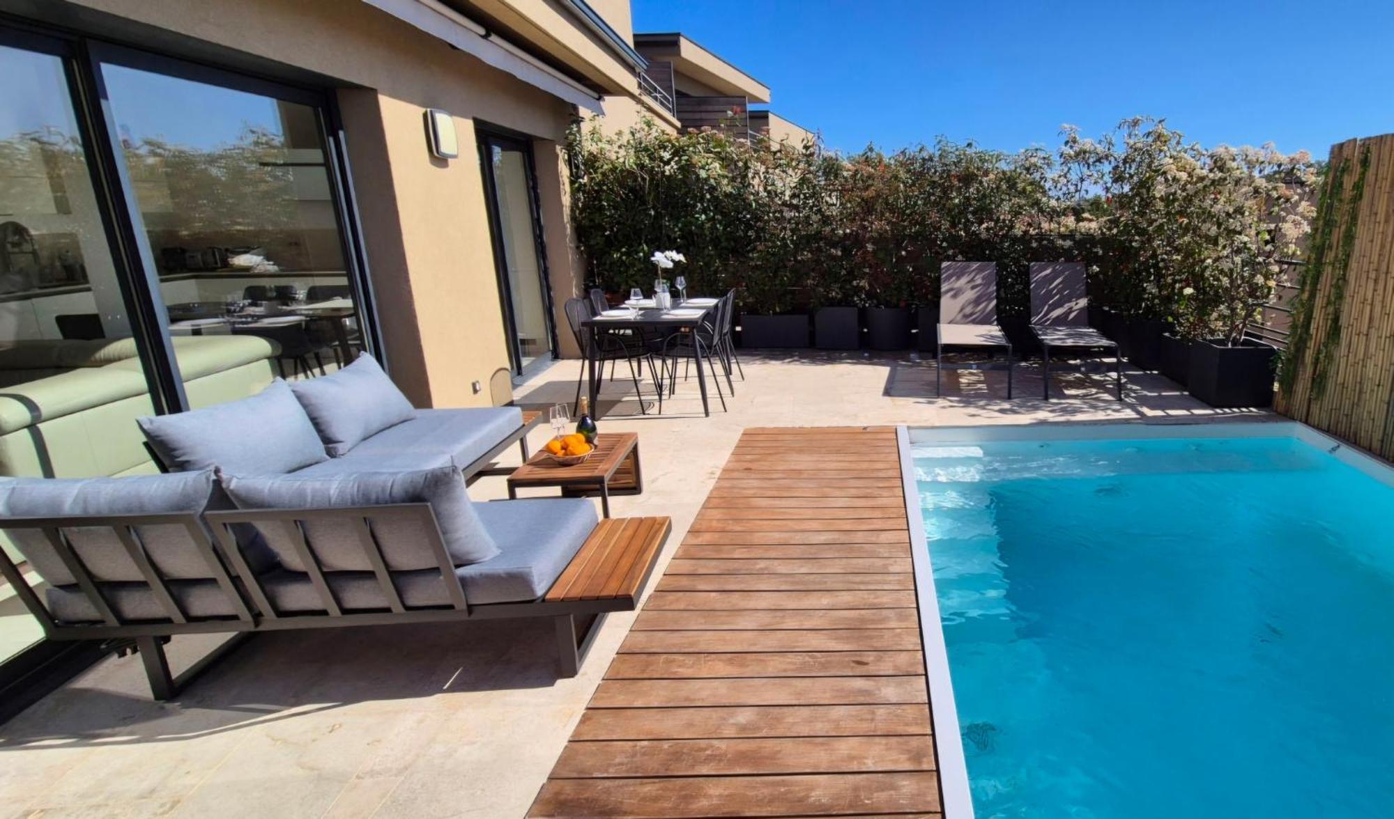 Villa Moderne De Standing Avec Piscine Privee A 400M De La Plage - 4 Chambres Conca Eksteriør bilde