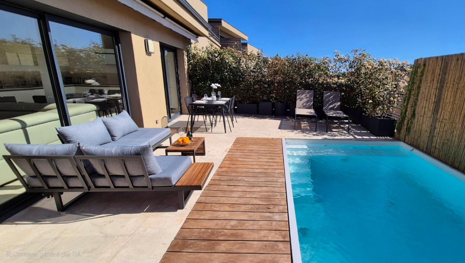 Villa Moderne De Standing Avec Piscine Privee A 400M De La Plage - 4 Chambres Conca Eksteriør bilde